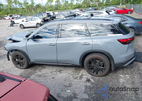 2025 Infiniti Qx60 Luxe from USA, damaged, VIN 5N1AL1FR5SC349644